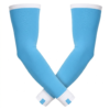 Basketball compression arm sleeve with stretch fit design