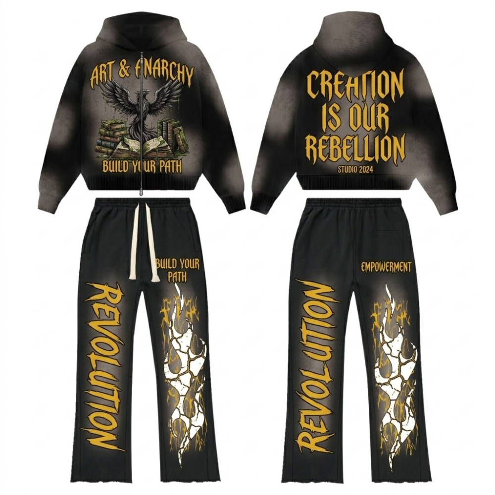 Oversized Streetwear Set Comfortable and Trendy Casual Wear