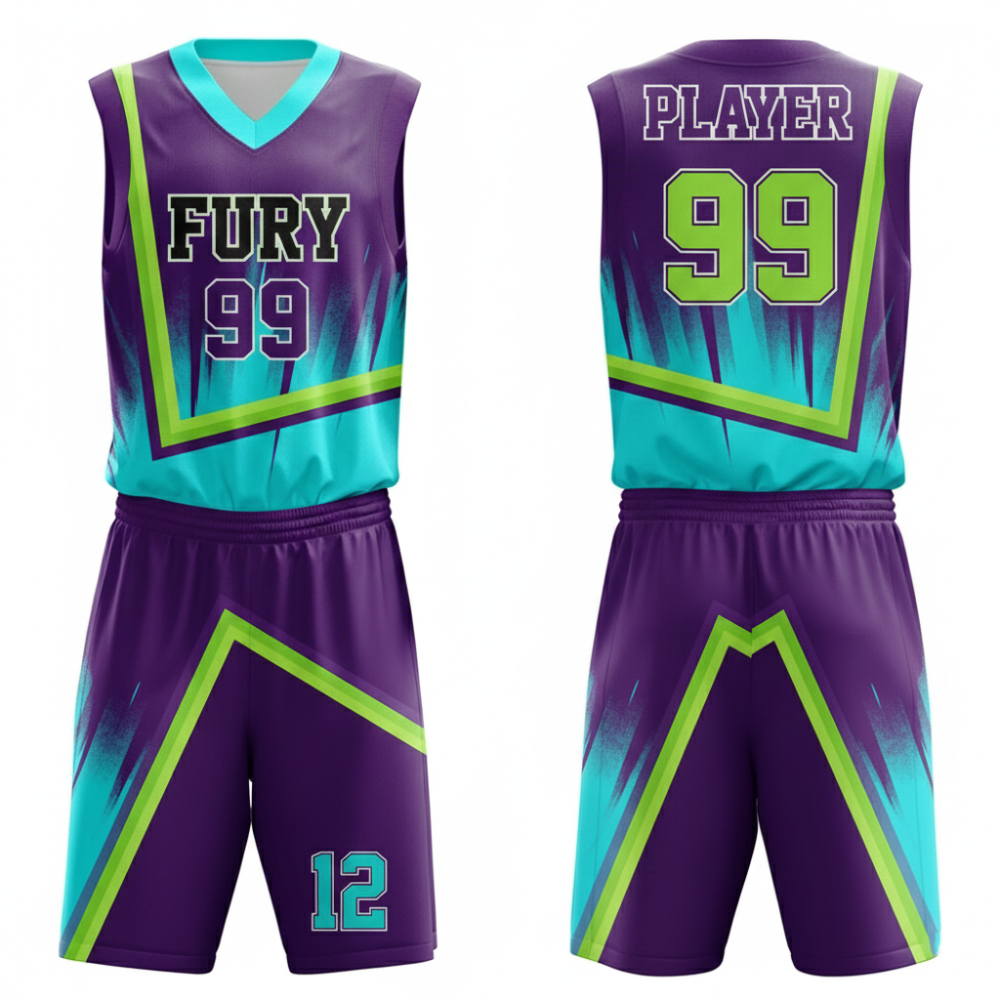 Premium Basketball Kits High Quality Jerseys & Shorts for Teams