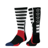 Knee high football sports socks for team matches