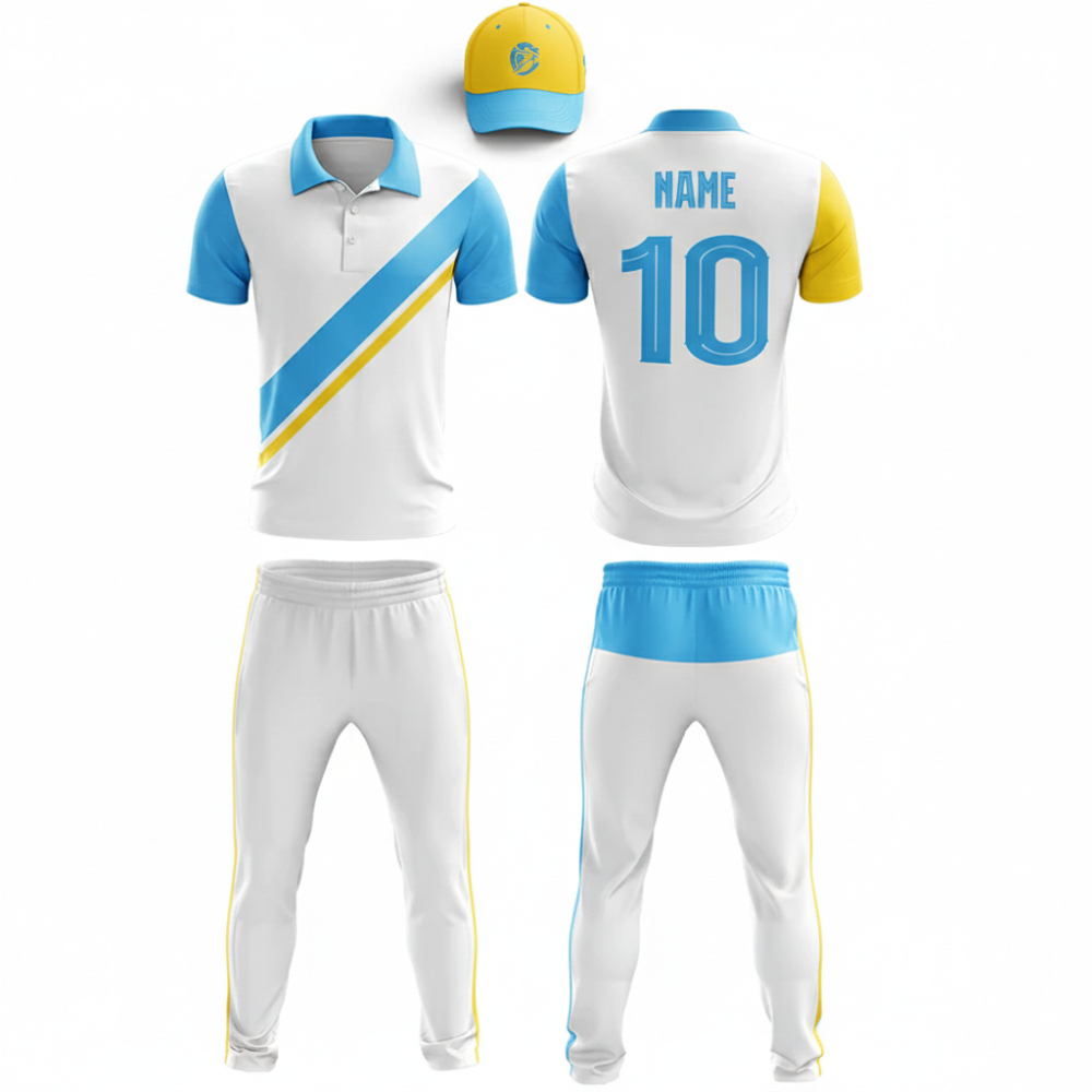 Bulk Cricket Uniforms Exporter for USA, UK, and European Markets