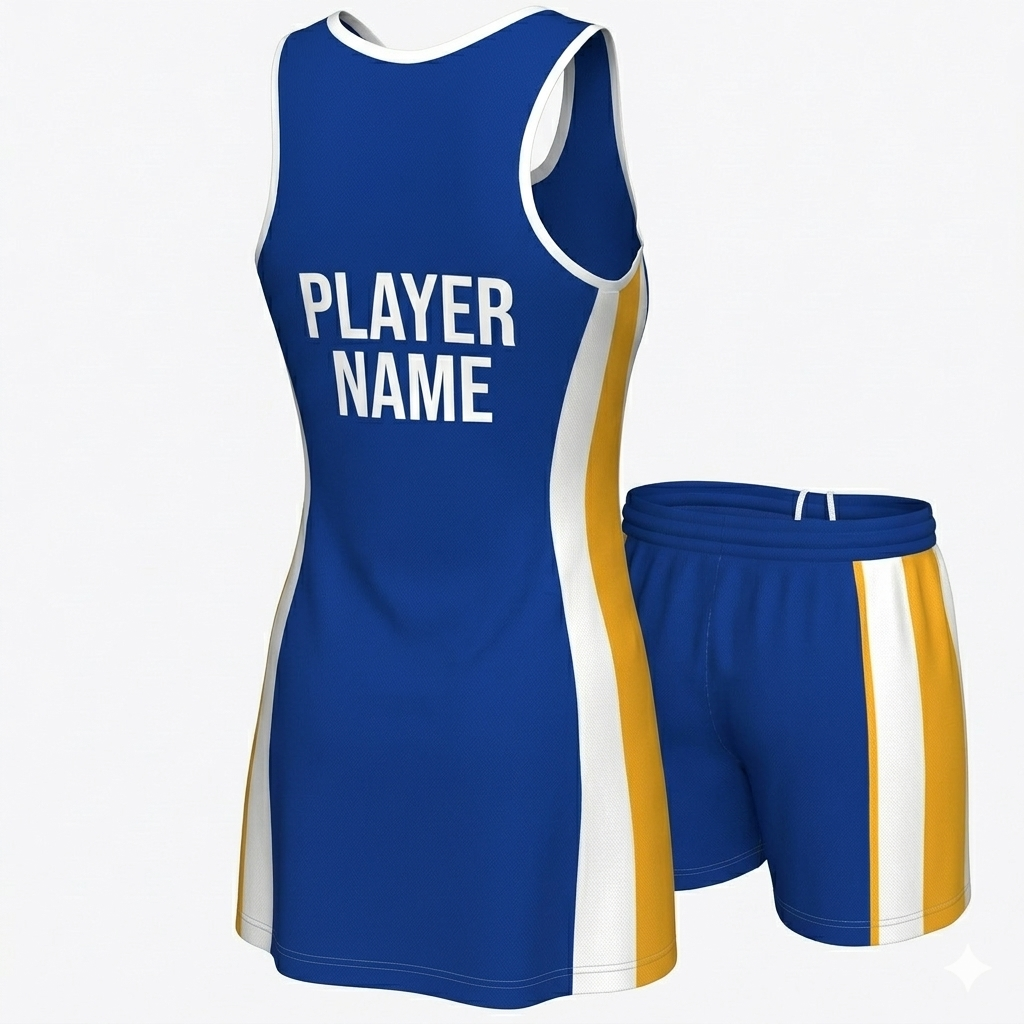 Custom printed team jerseys back