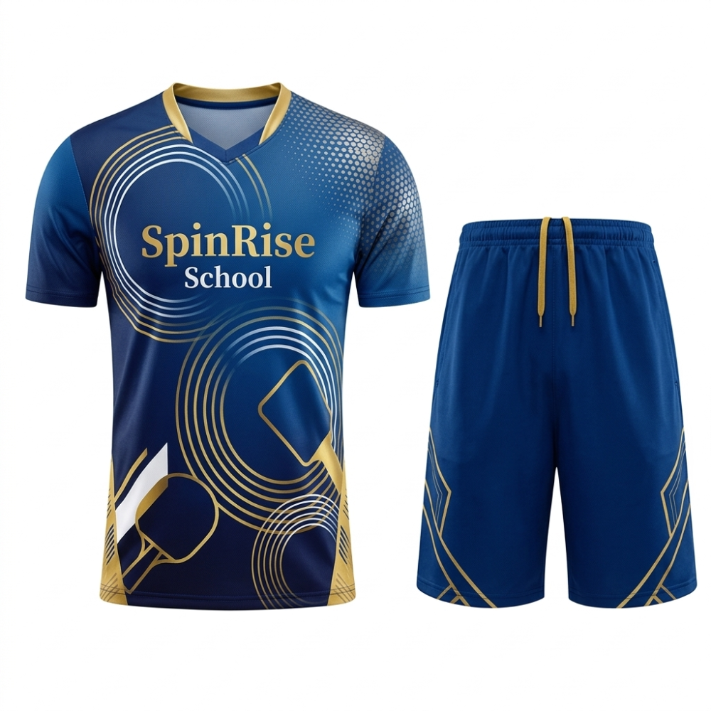 Custom School Table Tennis Kits Supplier with Logo & Team Design