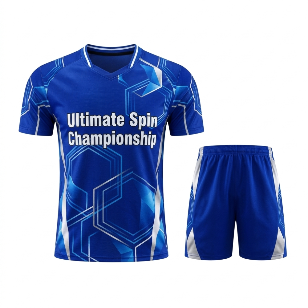 Tournament Table Tennis Uniform Manufacturer for Events & Championships