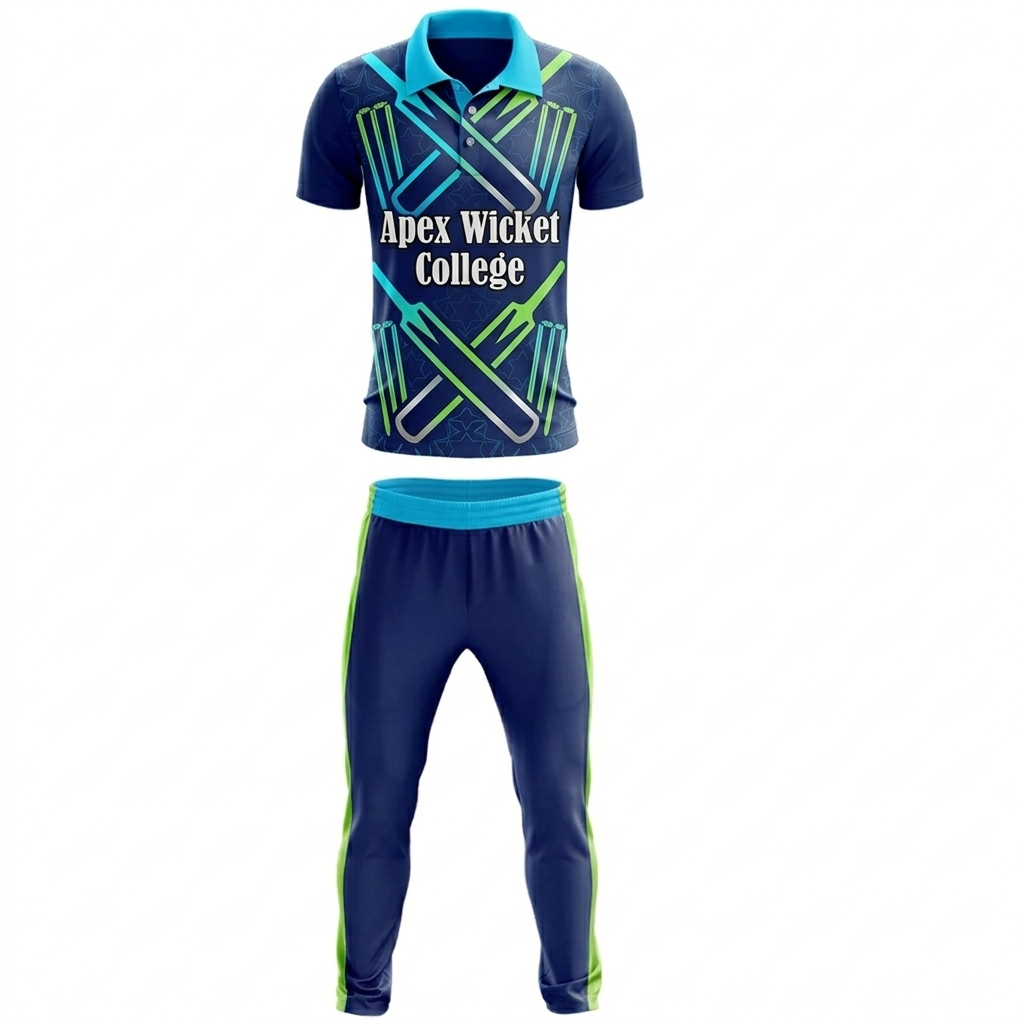 college sports Cricket kits front